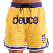 deuce Vibe Shorts【LA】YELLOW/PURPLE