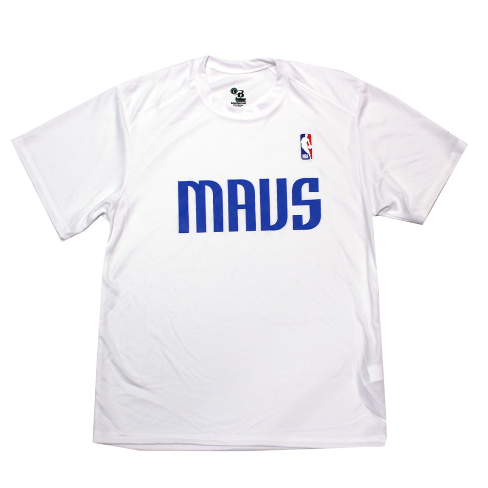 「XLサイズのみ］アレソン NBA Tシャツ ジュニアサイズ 405LY【ダラス・マーベリックス】ホワイト・ブルー