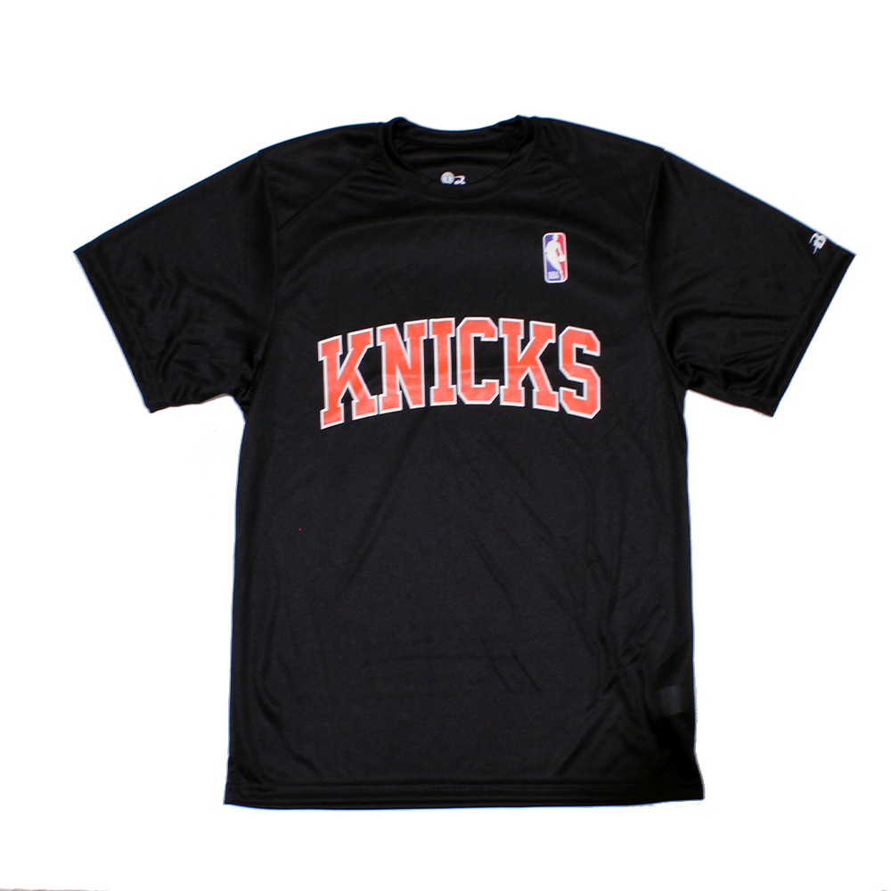 アレソン NBA Tシャツ ジュニアサイズ 405LY【ニューヨーク・ニックス】ブラック・オレンジ