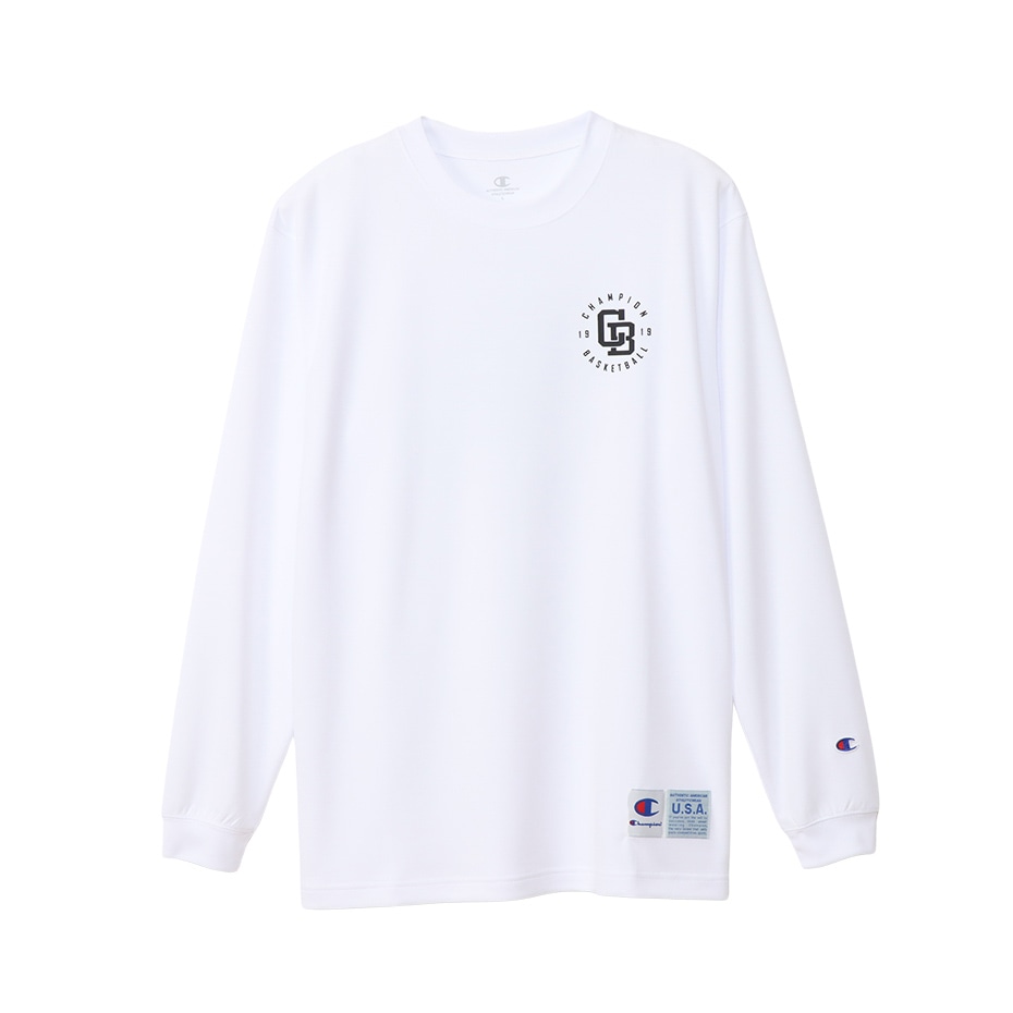 チャンピオン OBOL ロングTシャツ【C3-YB443 010】ホワイト