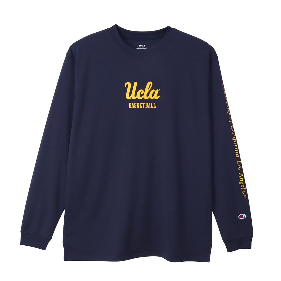 チャンピオン UCLA ロングTシャツ【C3-YB466 370】ネイビー