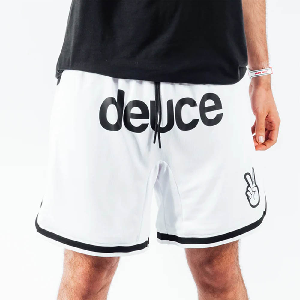 deuce Vibe Shorts WHITE/BLACK