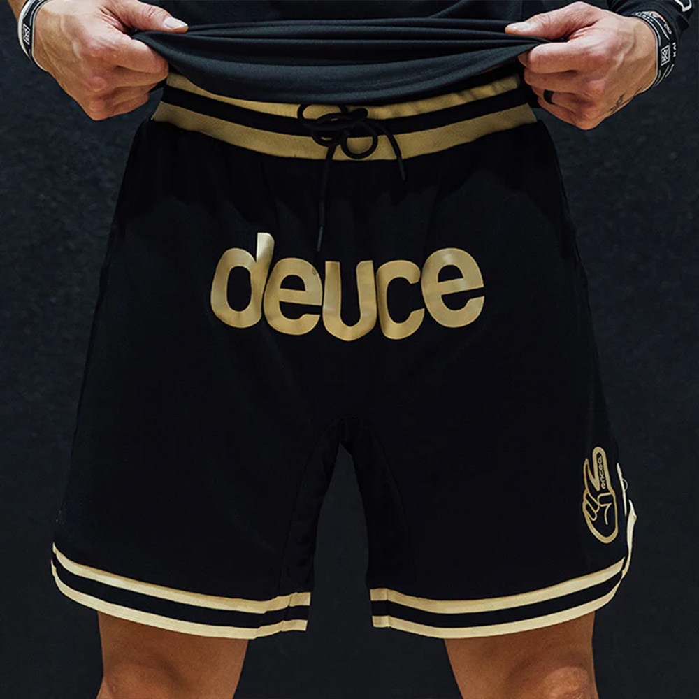 deuce Vibe Shorts BLACK/GOLD
