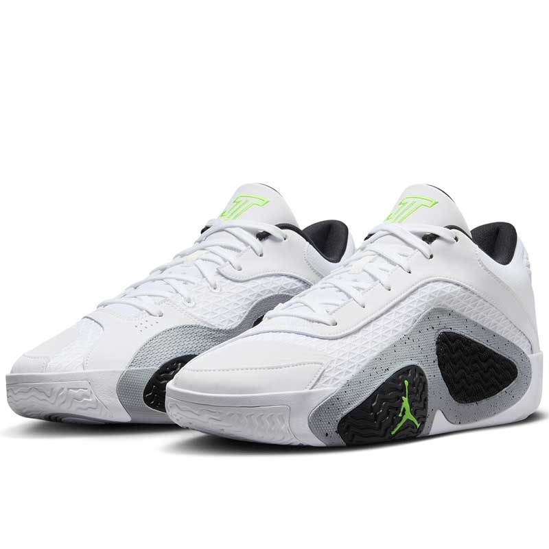 W[_ eC^ 2 PFyFJ6458-100zWhite/Black/Wolf Grey/Electric Green