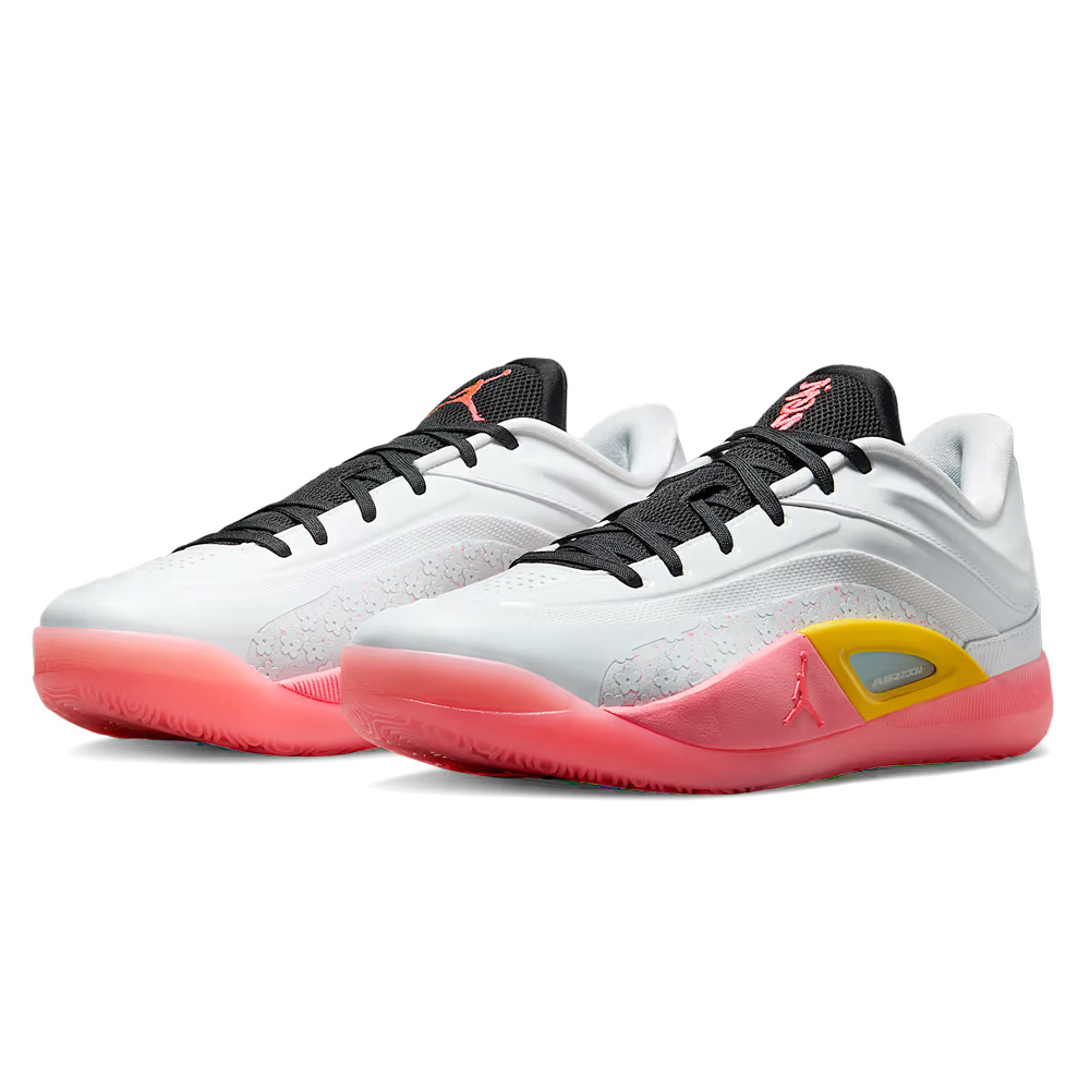 ジョーダン ザイオン4 PF【FD0591-101】White/Black/Tour Yellow/Hot Punch