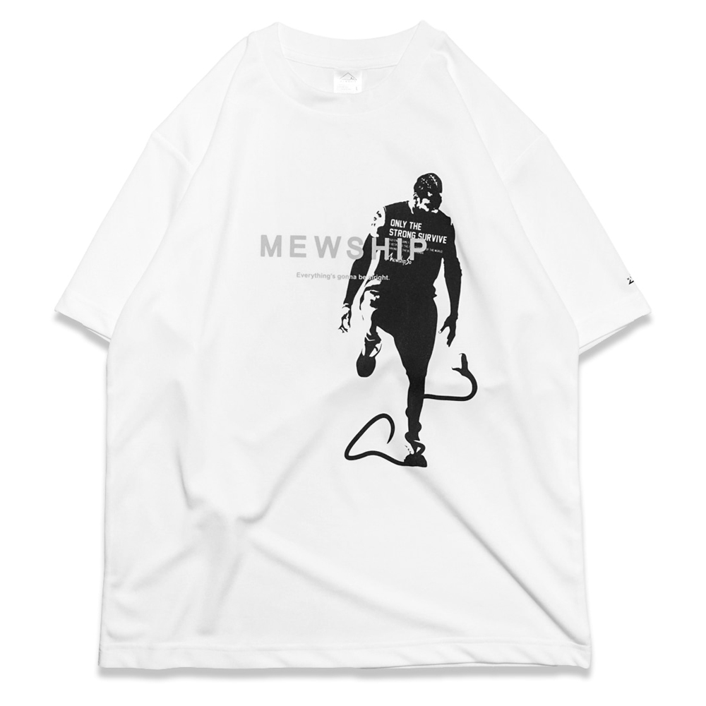 Mewship TVcySURVIVORzWHT/BLK/GRY
