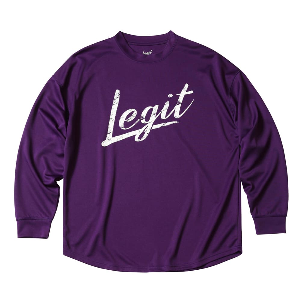 LEGIT OTVcyScratch L/S TEEzPURPLE@2502-1009