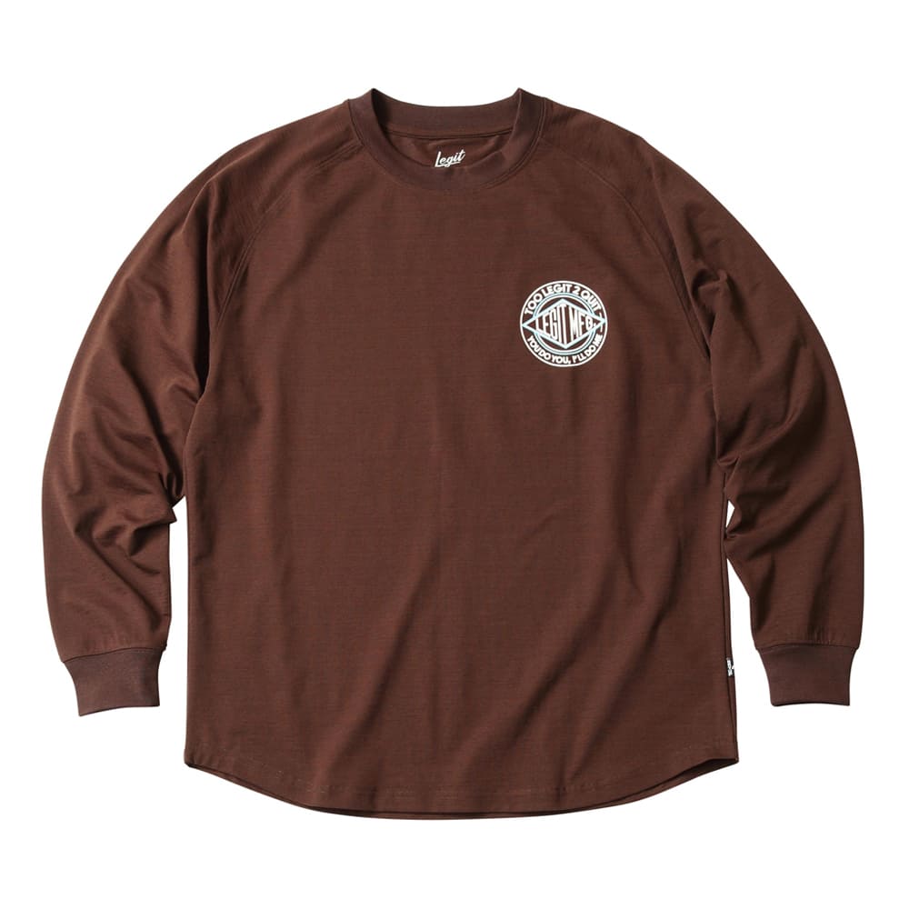 LEGIT OTVcyHollow L/S TEEzBROWN@2502-1007