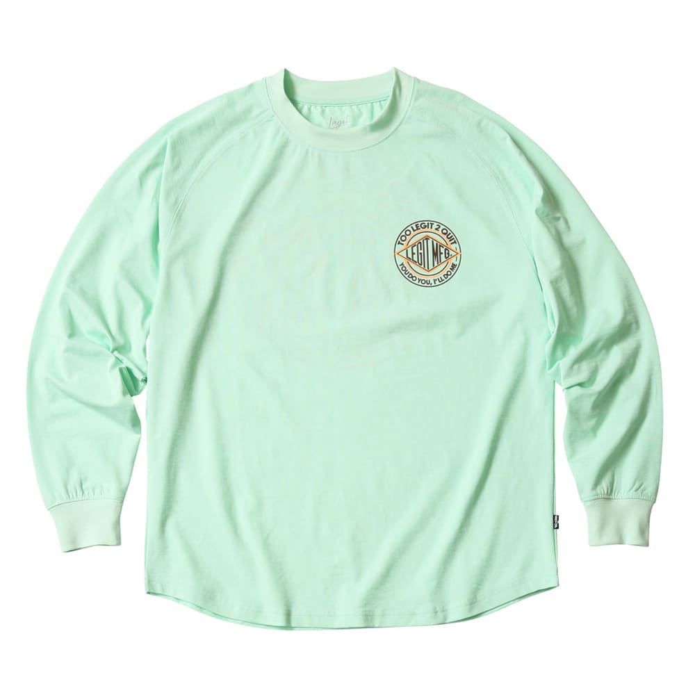 LEGIT OTVcyHollow L/S TEEzMINT@2502-1007