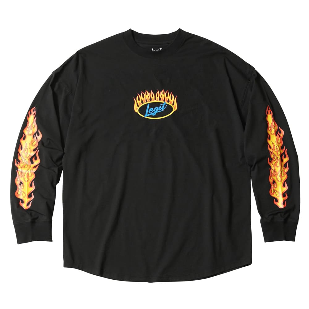 LEGIT OTVcyFlame L/S TEEzRED@2502-1005