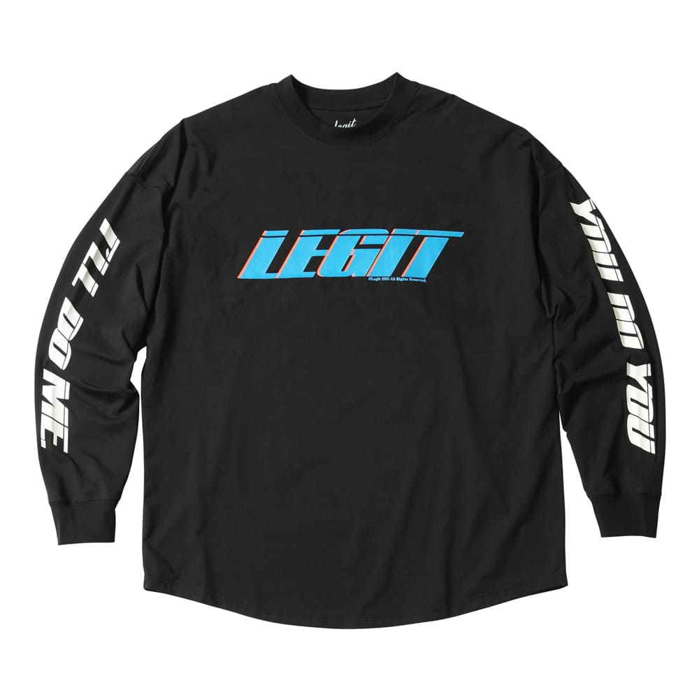 LEGIT OTVcyDW-5600 L/S TEEzBLACK@2502-1004
