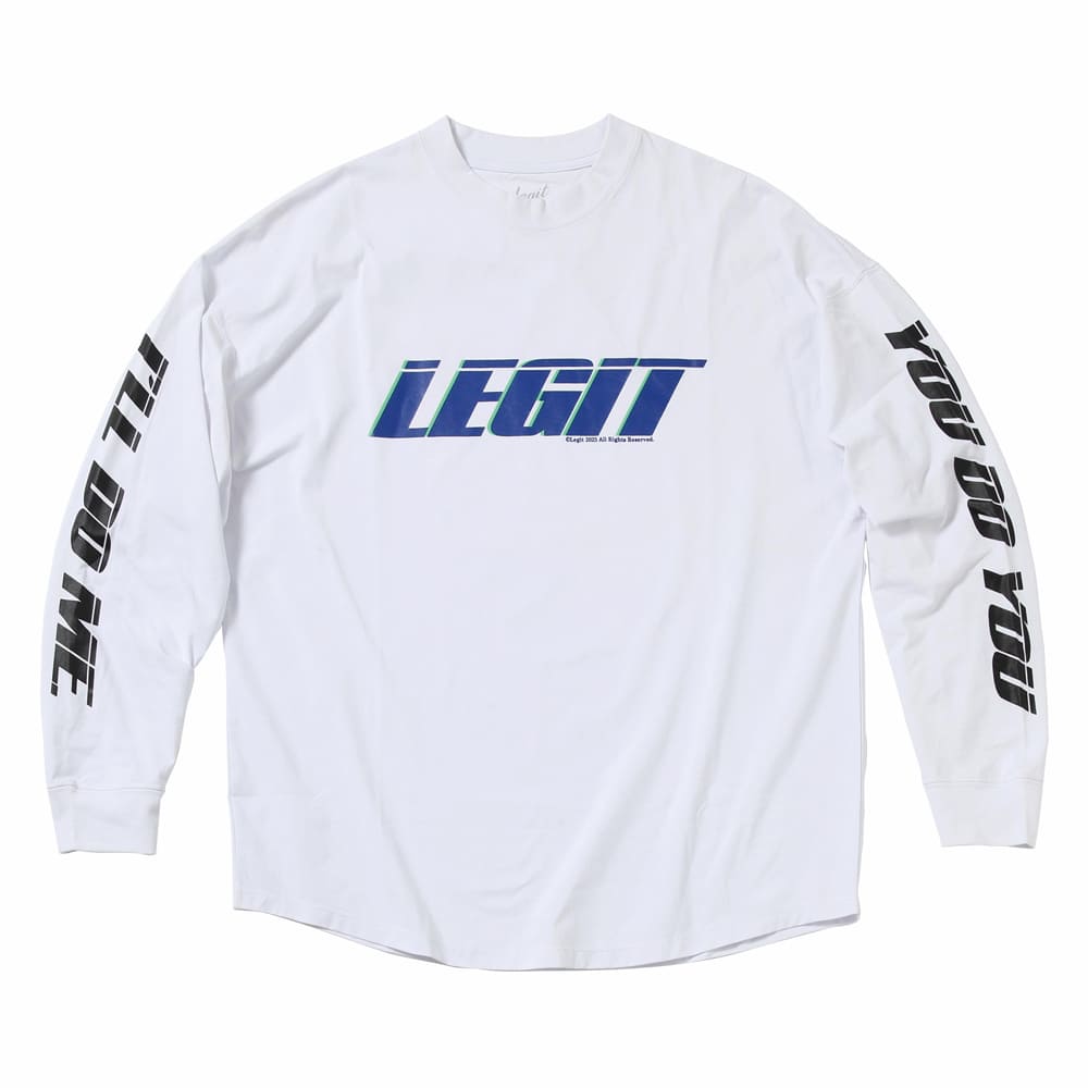 LEGIT OTVcyDW-5600 L/S TEEzWHITE@2502-1004