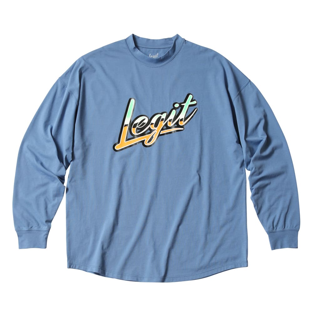 LEGIT OTVcyMercury L/S TEEzBLUE@2502-1003