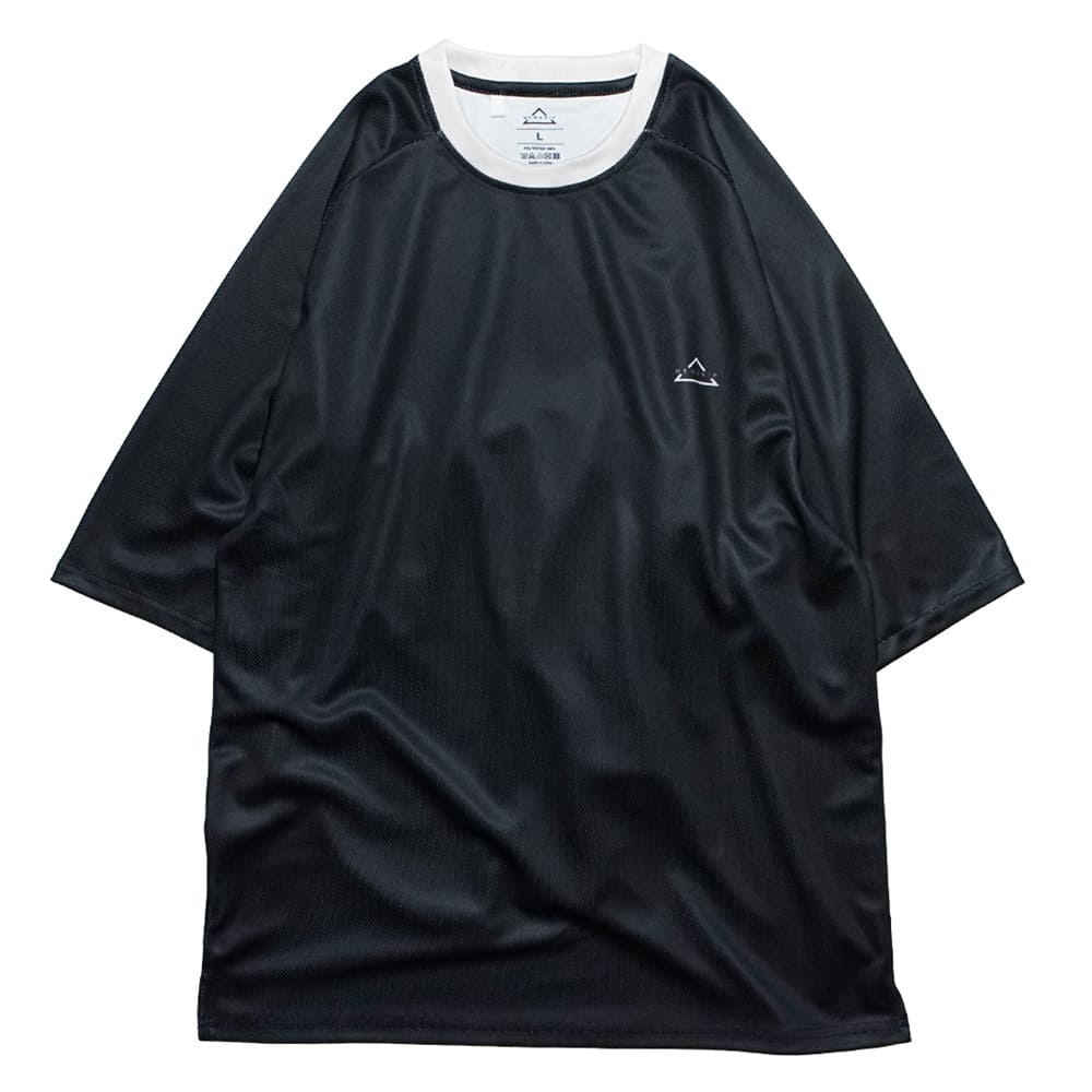 Mewship oXPTVcyMID SLEEVE RAGLAN TEEzBK~BG