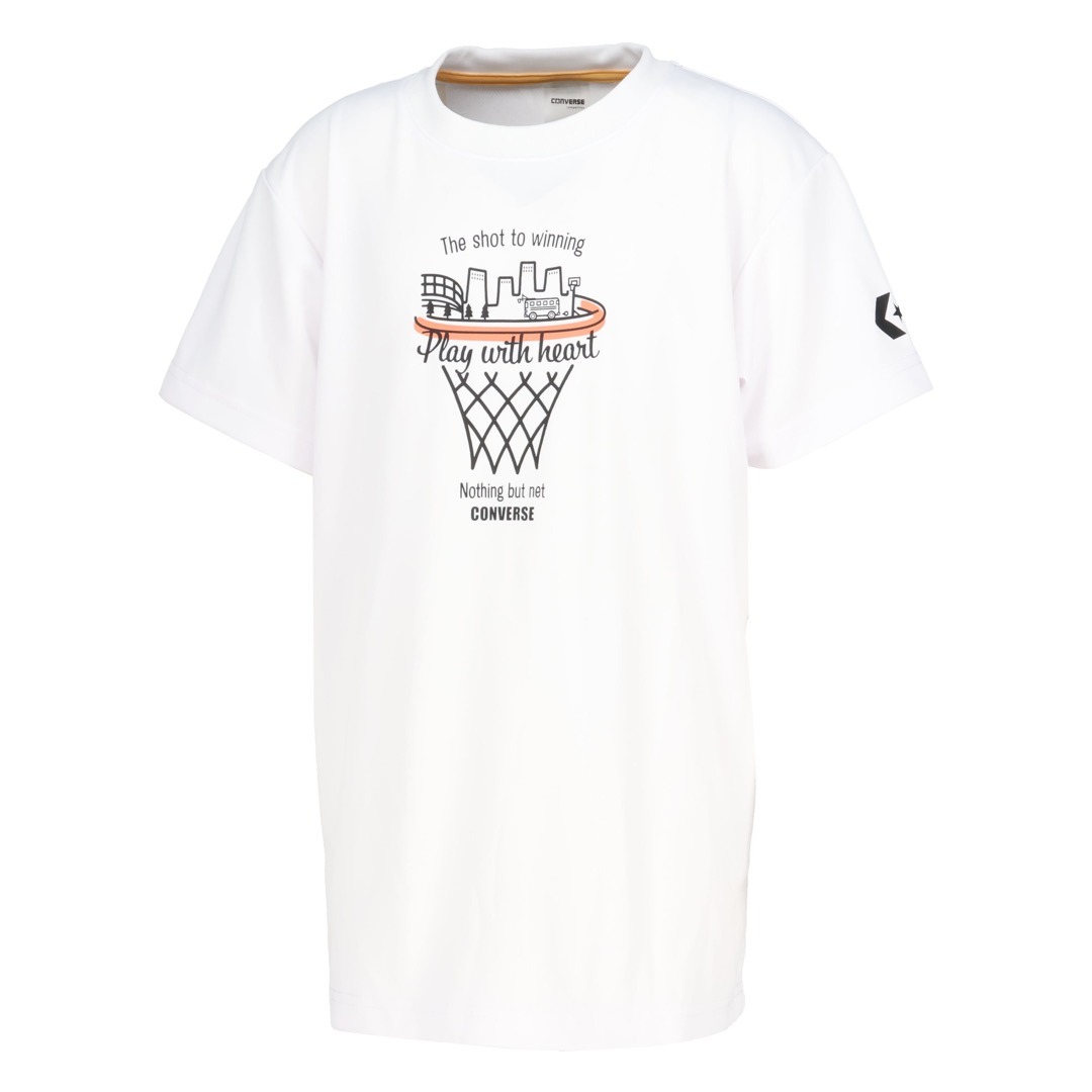 コンバース ジュニアプリントTシャツ【CB461351】