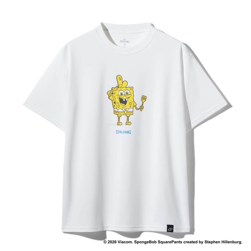 スポルディング ジュニア Tシャツ スポンジ･ボブ クラビーパティ DNA【SJT26048S】