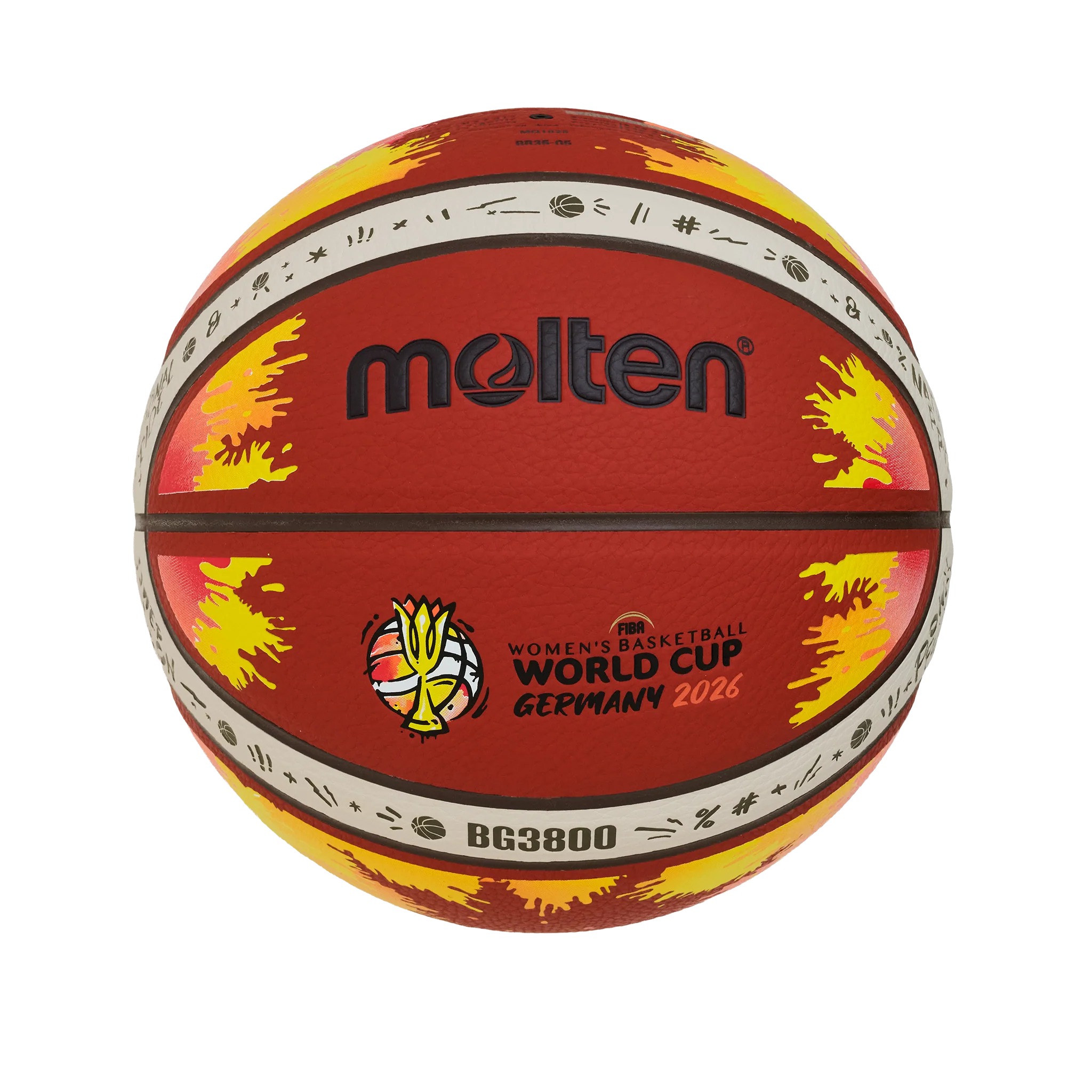 �����e�� �o�X�P�b�g�{�[�� 6�����y FIBA���q�o�X�P�b�g�{�[�����[���h�J�b�v2026 ���v���J �zB6G3800-W6G