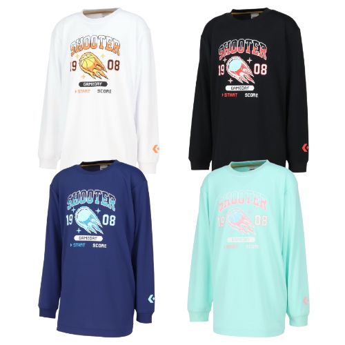 コンバース ジュニア ロングスリーブTシャツ【CB462358L】
