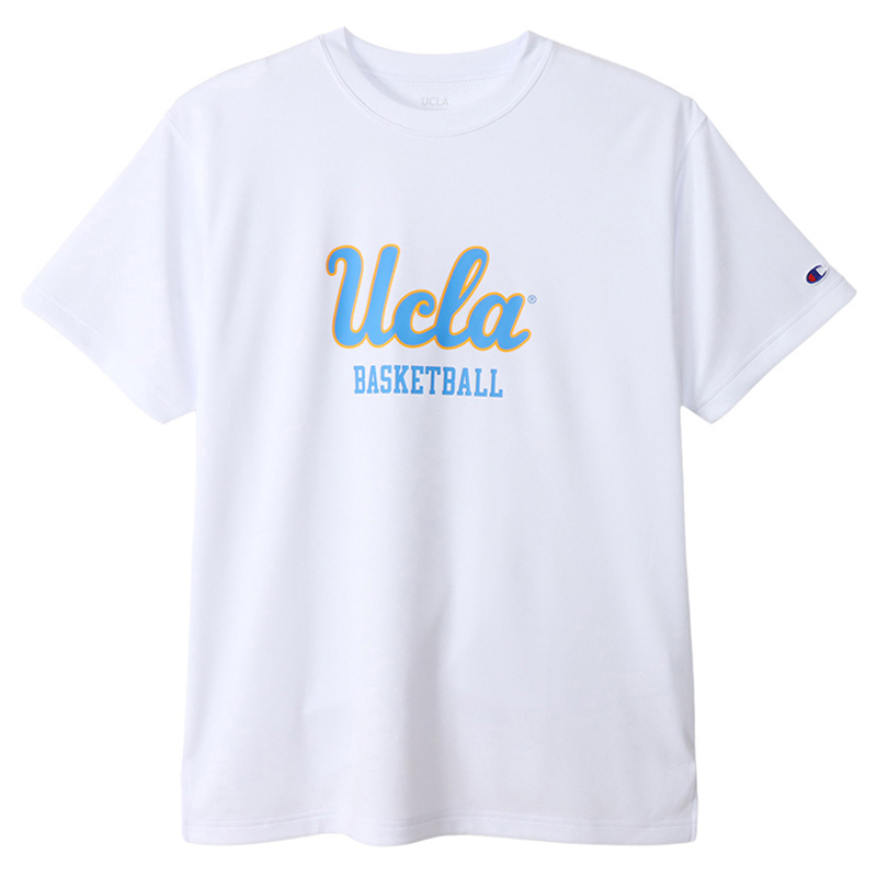 ［Mサイズのみ］チャンピオン UCLA ショートスリーブTシャツ【C3-XB364 010】ホワイト